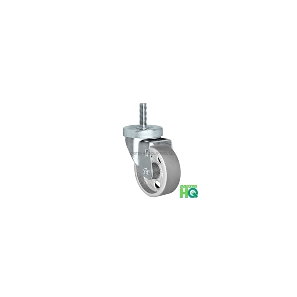 3" Threaded Stem Caster, Swivel Caster W/ Semi-Steel Wheel, 350lbs